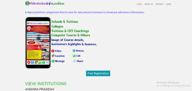 CET Admission Online in india